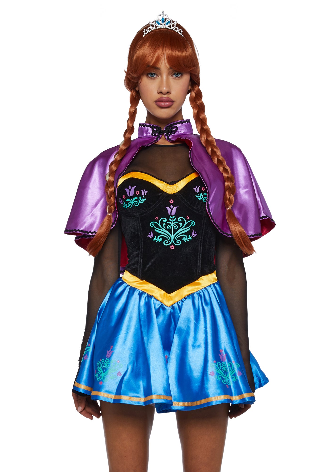 Princess Anna Adult Costume Set - Black - Frozen – Dolls Kill