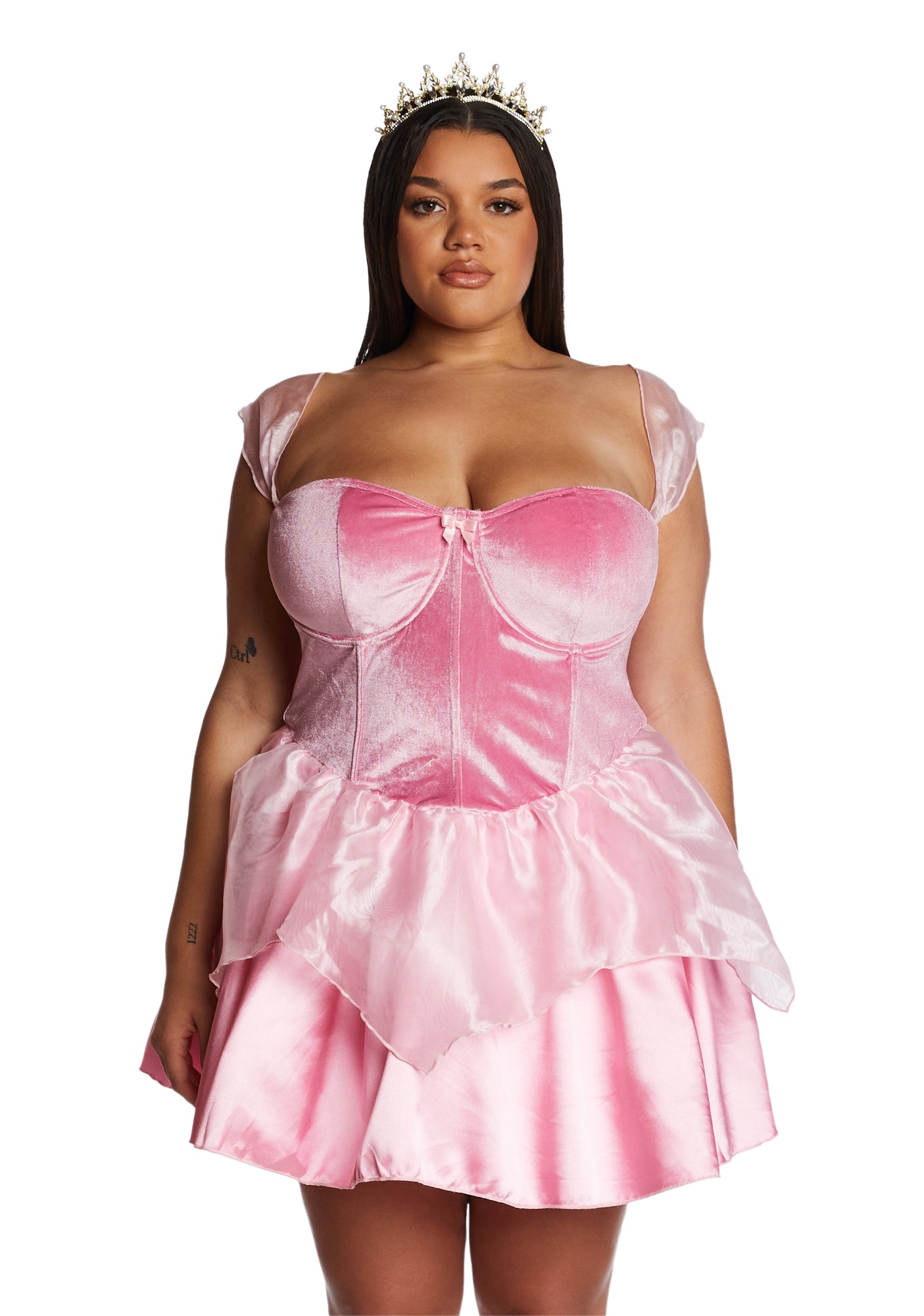 Plus Size Adult Sexy Princess Costume - Pink – Dolls Kill
