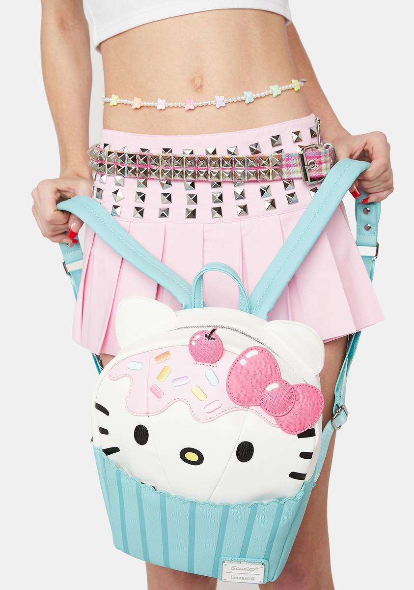 Loungefly Hello Kitty Cupcake Mini Backpack - Green – Dolls Kill