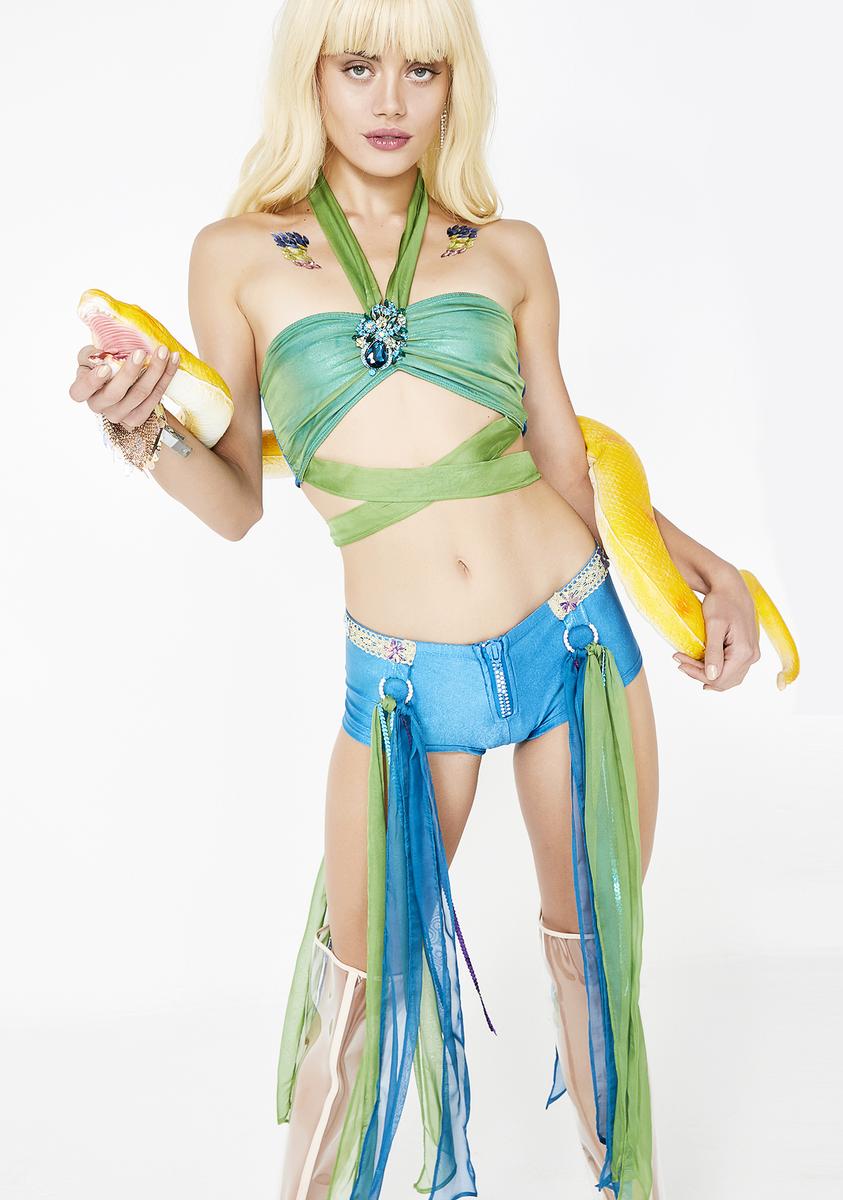 Halloween Sexy Britney Spears Slave 4 U Costume Set – Dolls Kill