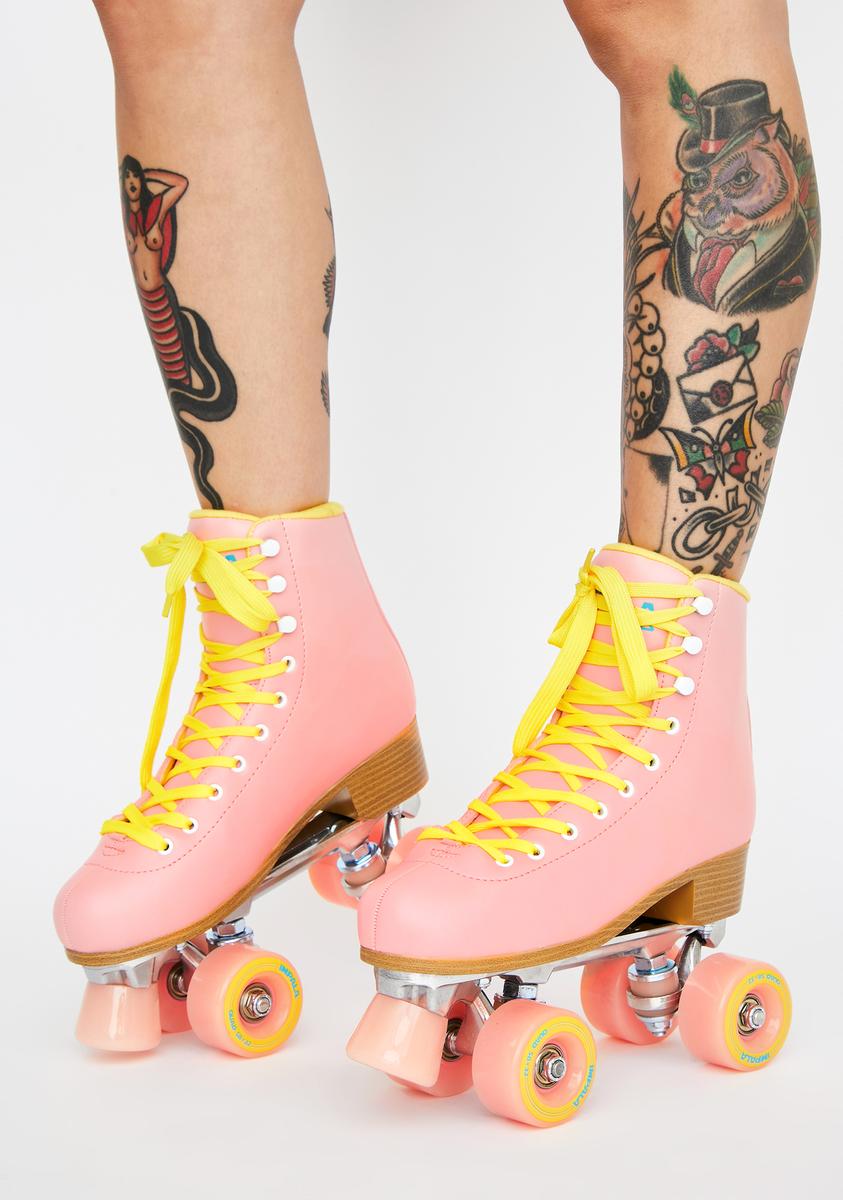 Impala Rollerskates Training Four Wheel Rollerskate Shoes - Pink – Dolls  Kill