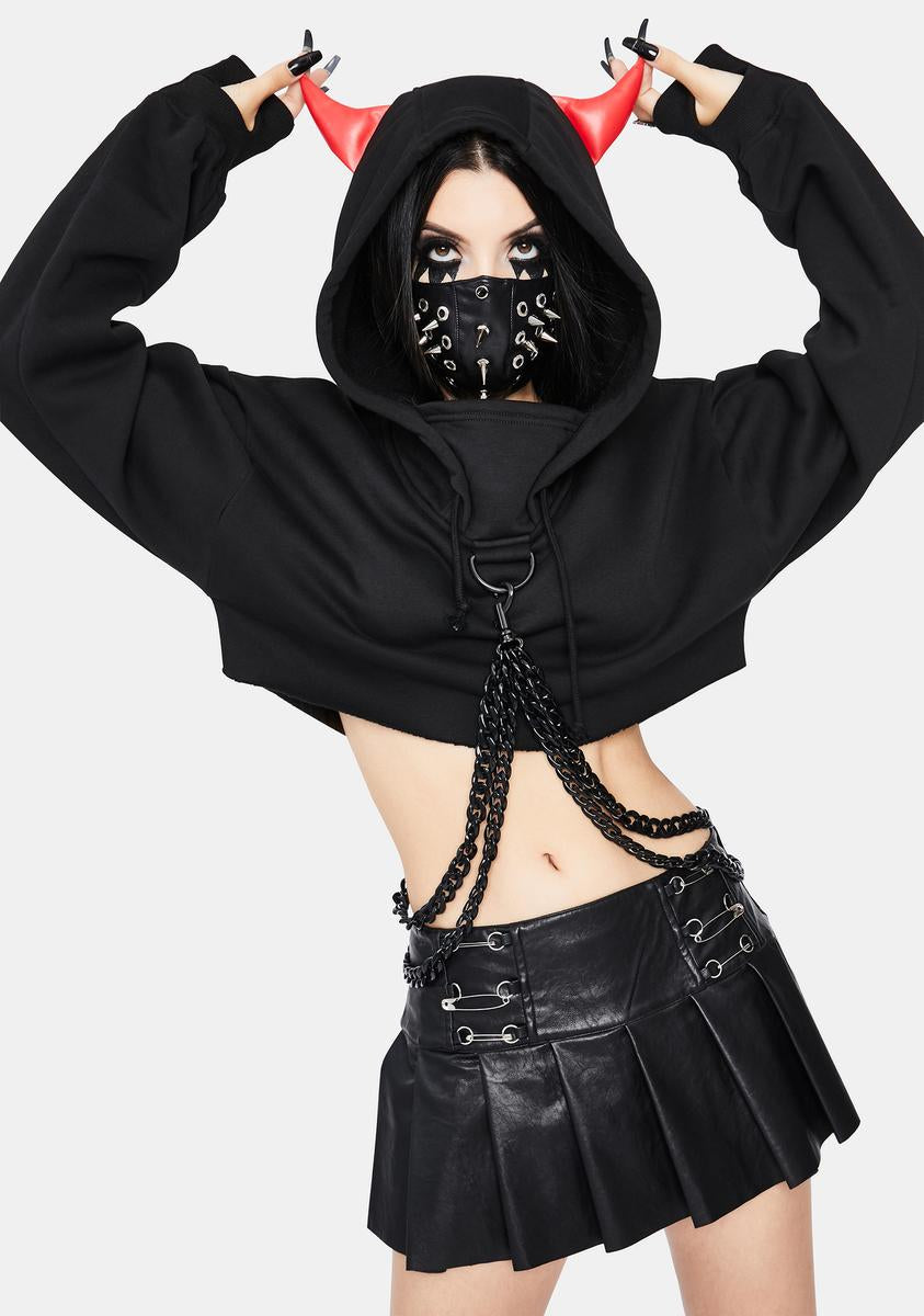 Dolls kill chain outlet hoodie