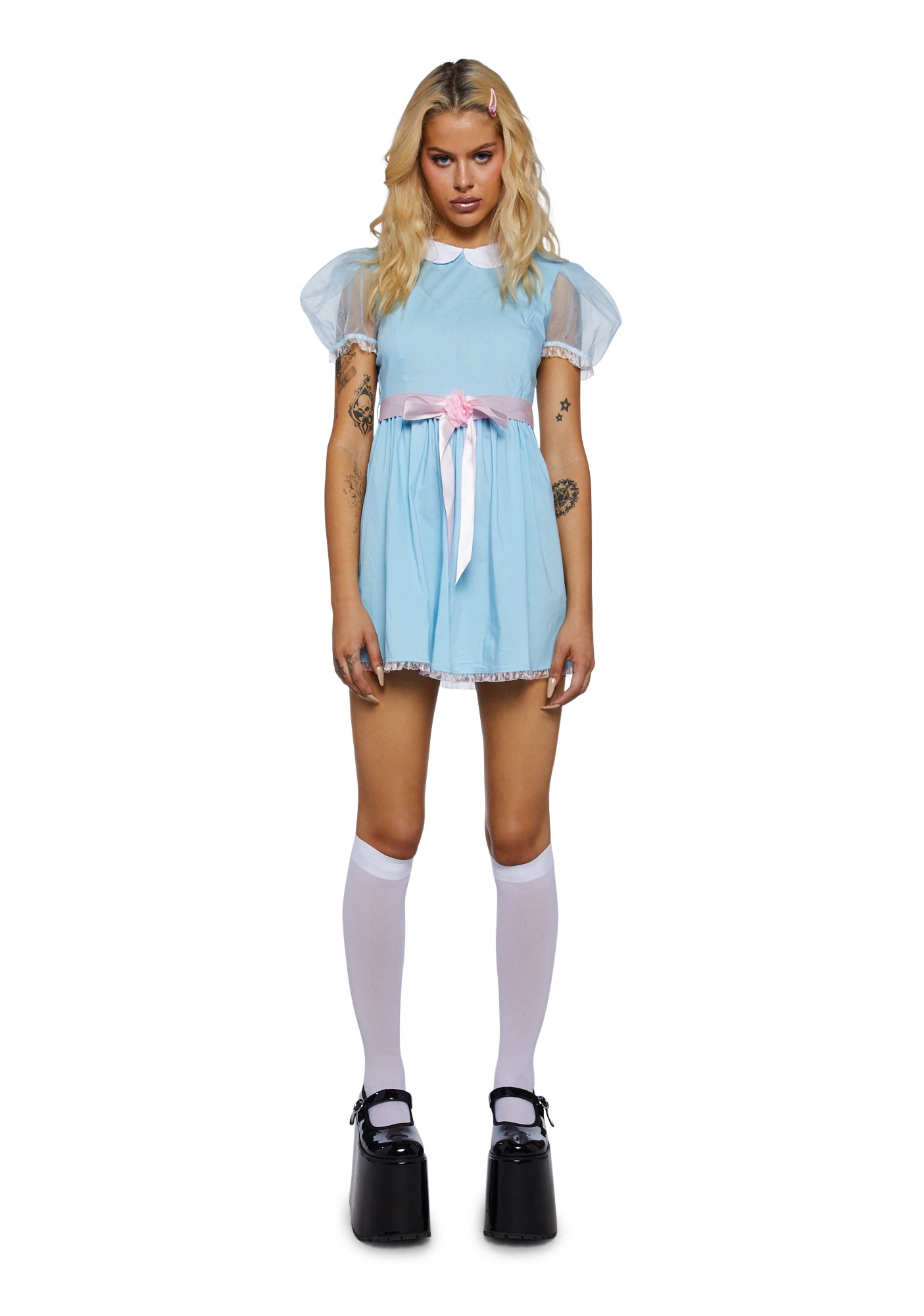 The Shining Twins Babydoll Dress Halloween Costume – Dolls Kill