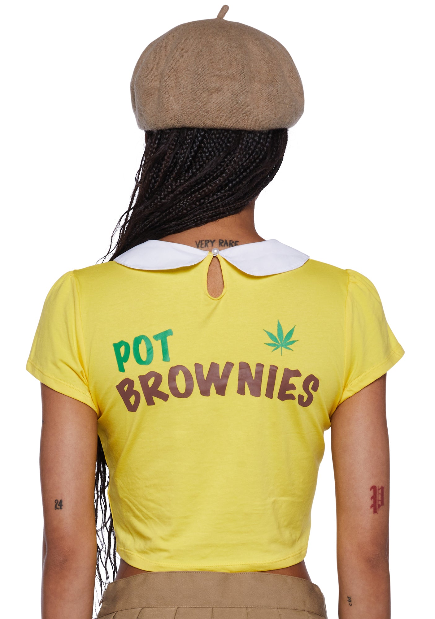 Mary Jane Pot Brownie Costume Set Brown – Dolls Kill