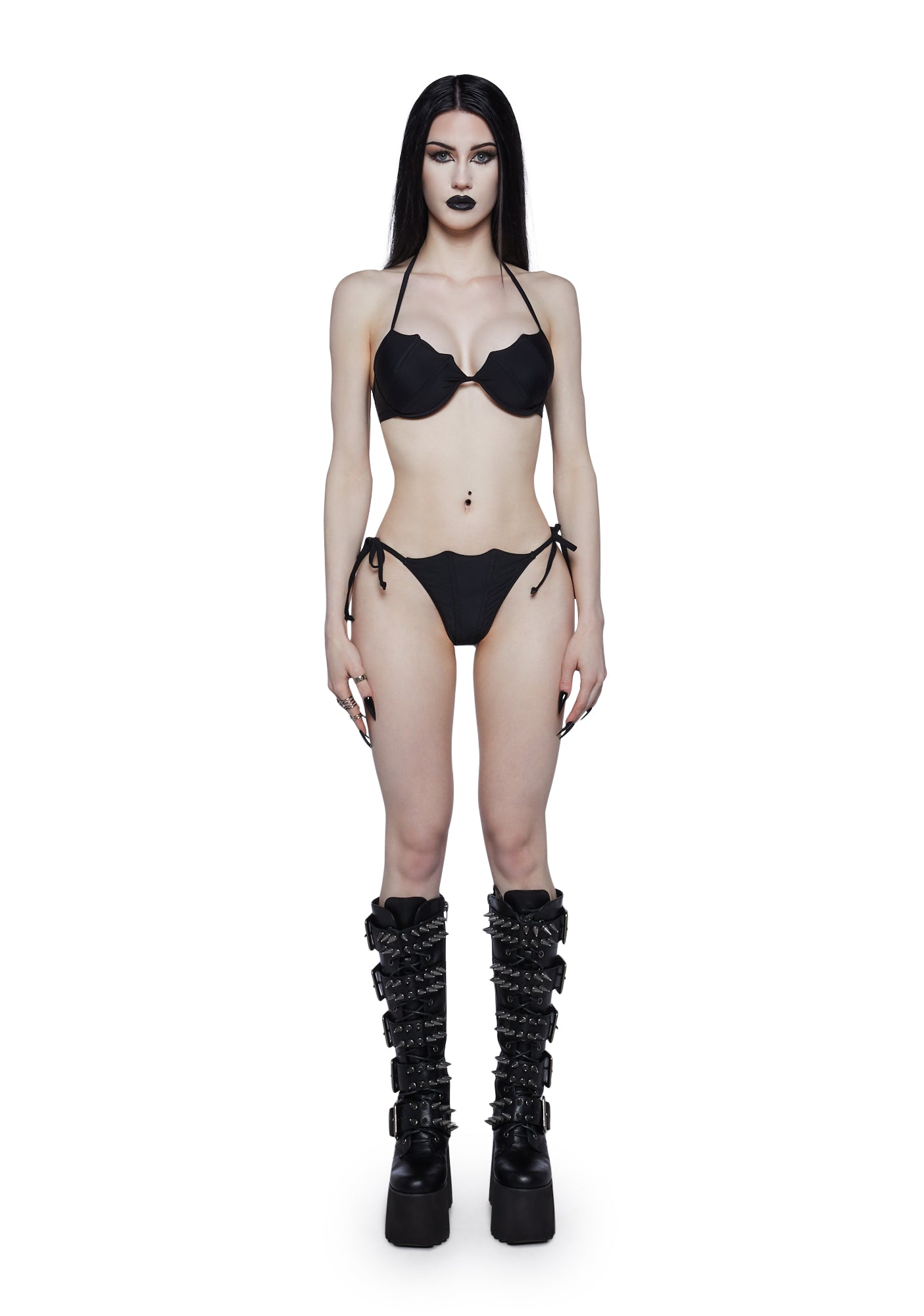 Widow Bat Bikini Set - Black – Dolls Kill
