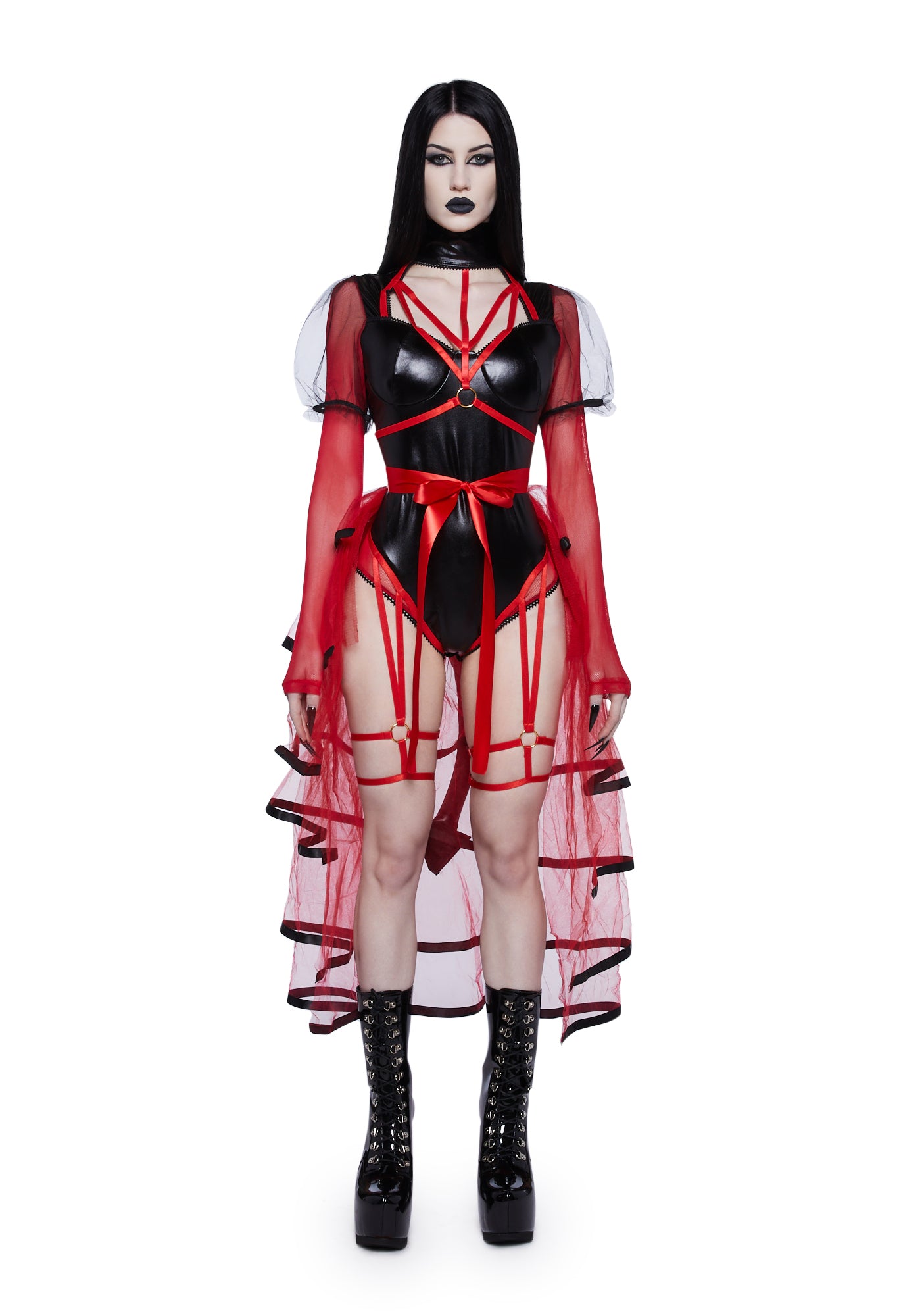 Sexy Hellhound Demon Costume - Black/Red – Dolls Kill