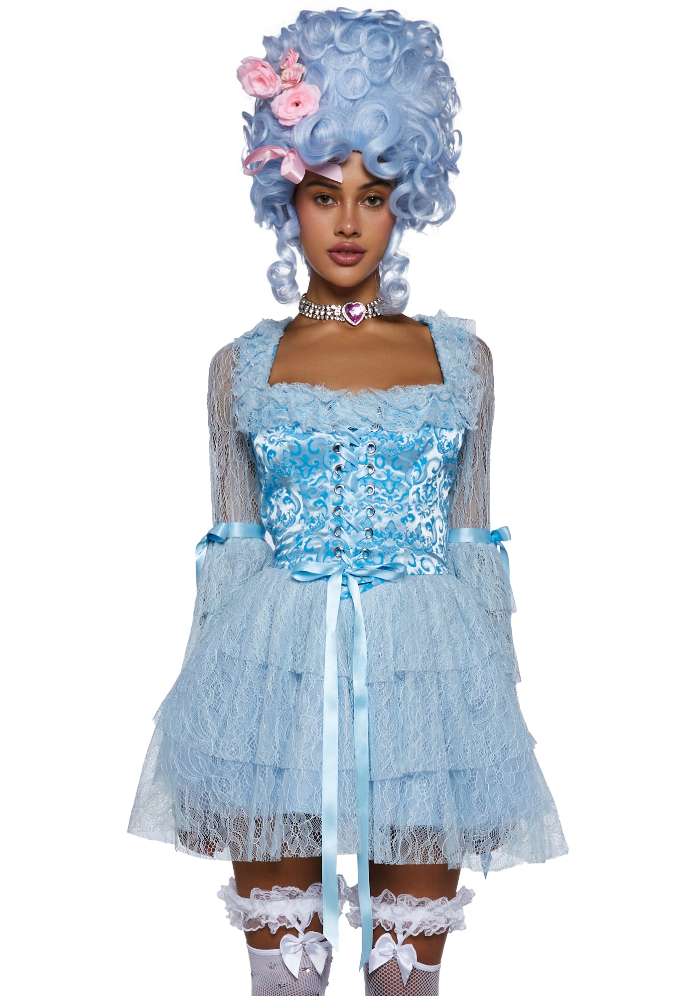 Marie Antoinette French Queen Costume - Blue – Dolls Kill