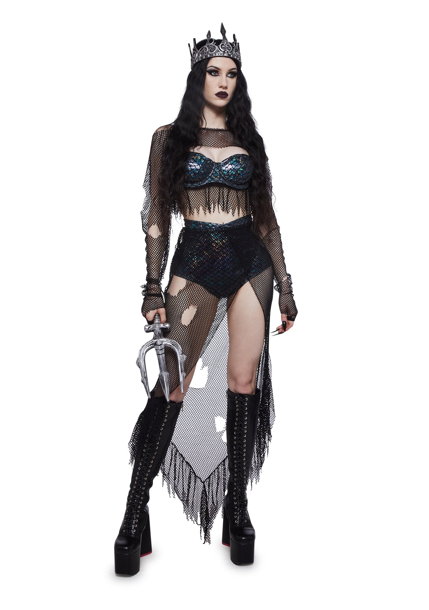 Evil Mermaid Sexy Costume – Dolls Kill