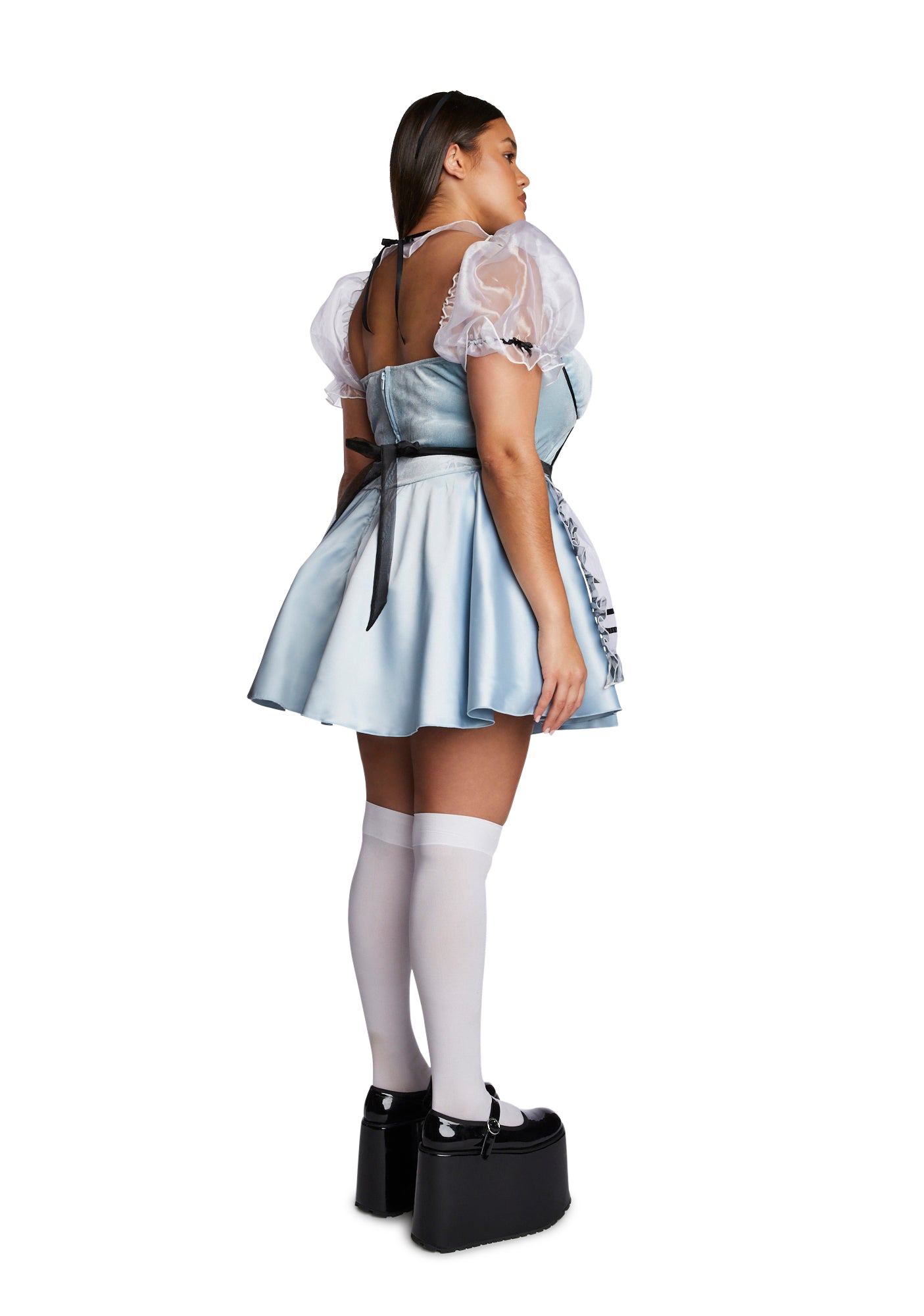 Plus Size Alice in Wonderland Girl Costume Set – Dolls Kill
