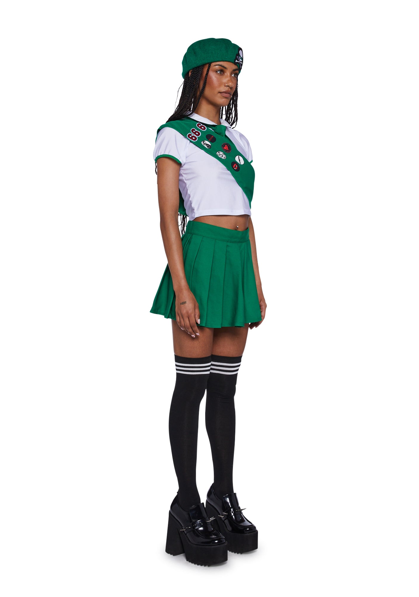 Halloween Sexy Girl Scout Costume – Dolls Kill