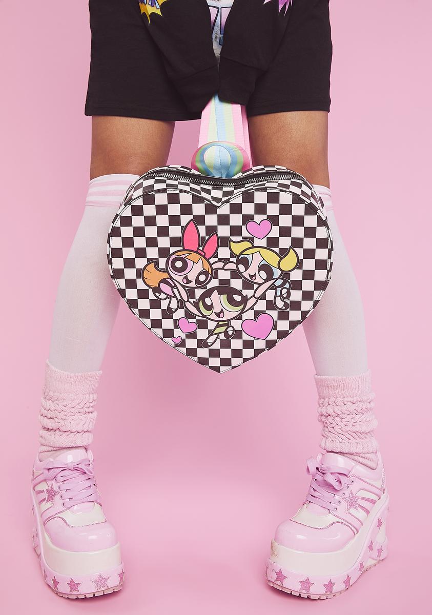The Powerpuff Girls Pink Hearts Mini Backpack