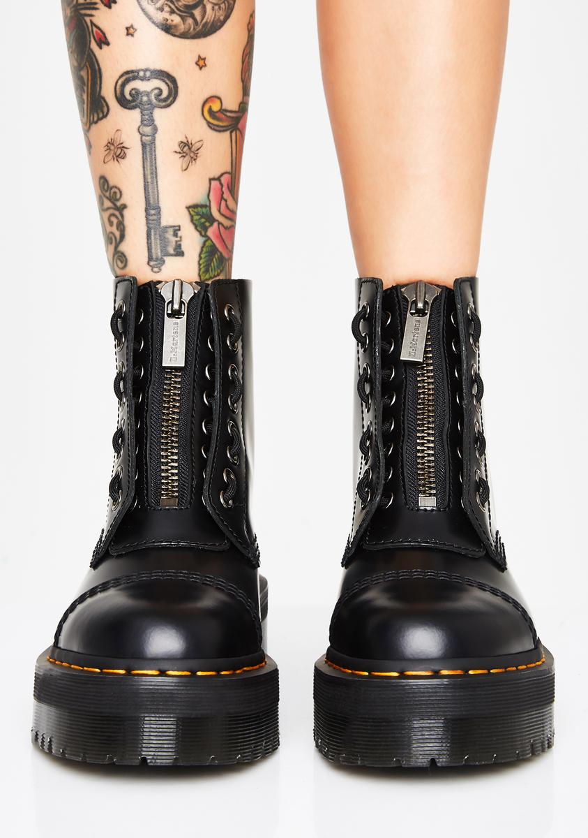 Dr. Martens Sinclair Smooth Boots – Dolls Kill