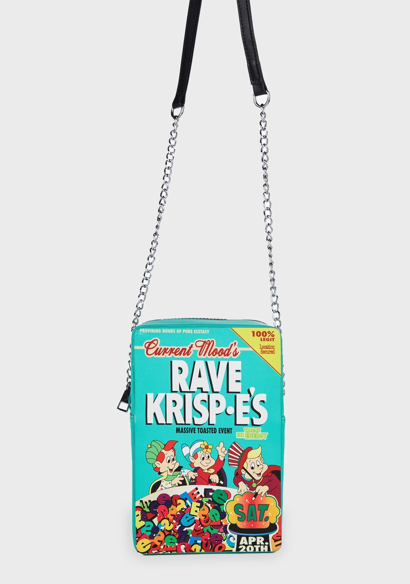 Current Mood Rave Krispies Crossbody Bag - Green – Dolls Kill