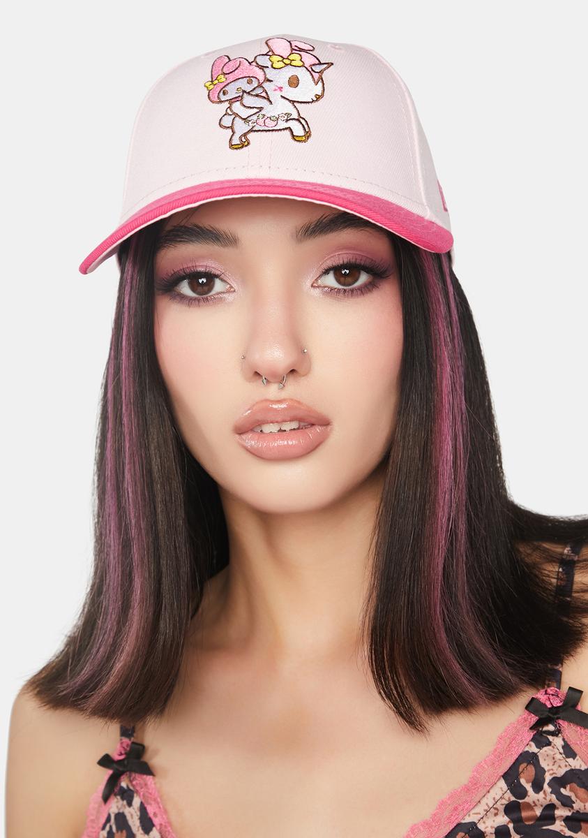Tokidoki My Melody Embroidered Snapback Hat - Pink – Dolls Kill