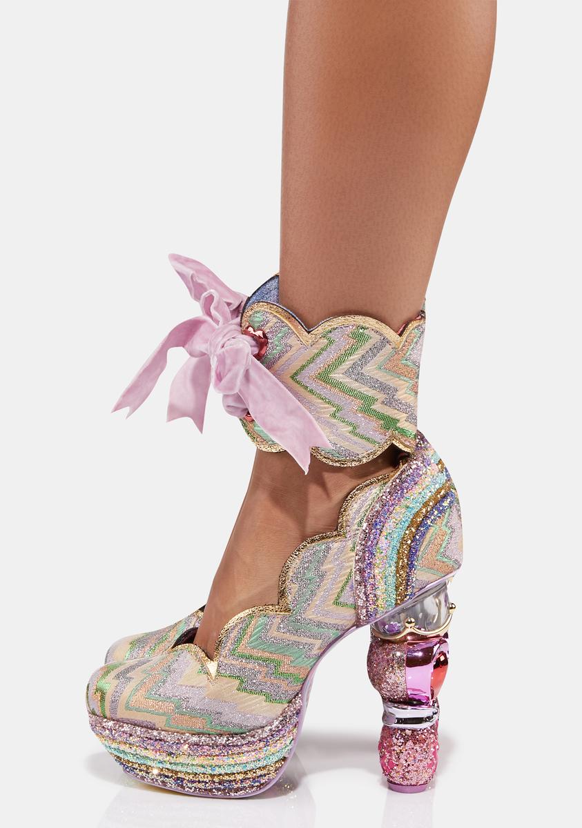 Irregular Choice It's All Pawsible Heels – Dolls Kill