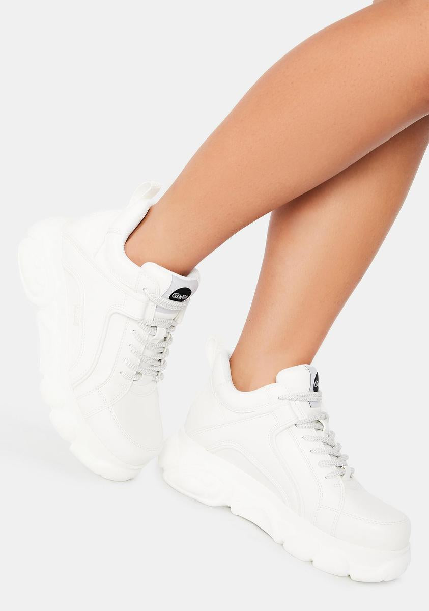 Buffalo London Platform Sneakers - White – Dolls Kill