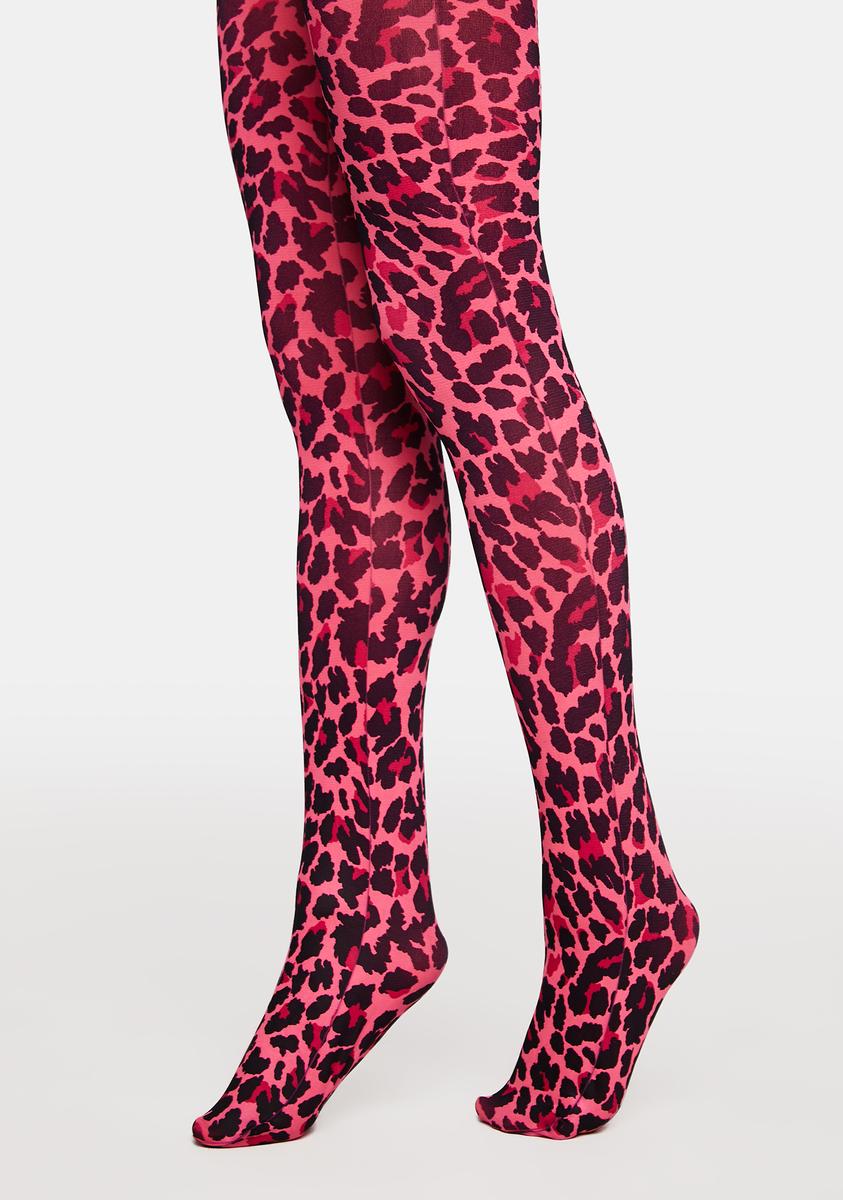 Pink/Hot Pink/Black Skulls/Leopard Exclusive Print - Olga's Closet