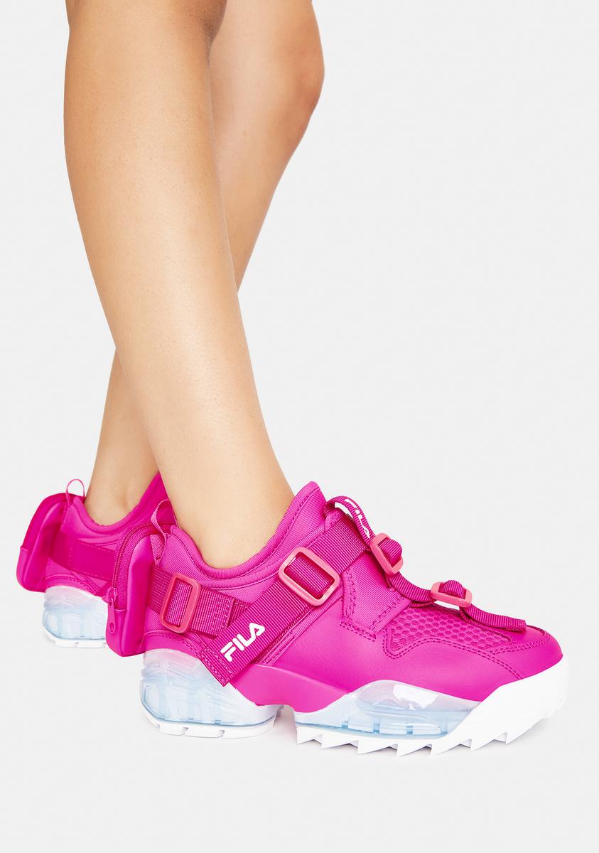 Fila Pink Glo Unit Sneakers – Dolls Kill
