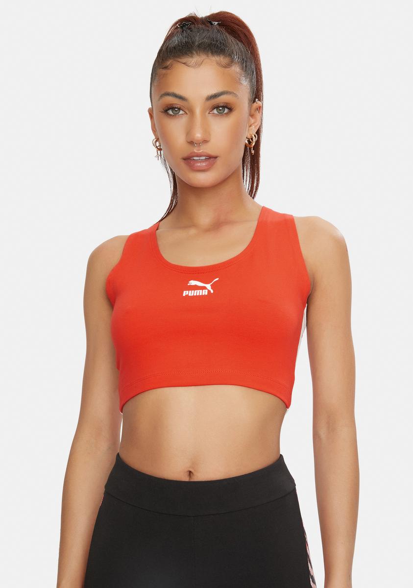 Poppy Red Iconic T7 Bralette