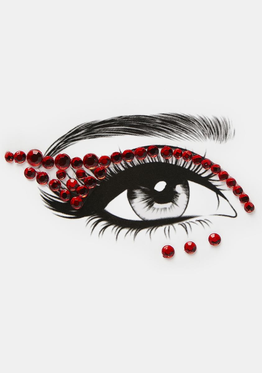 Red on sale face gems