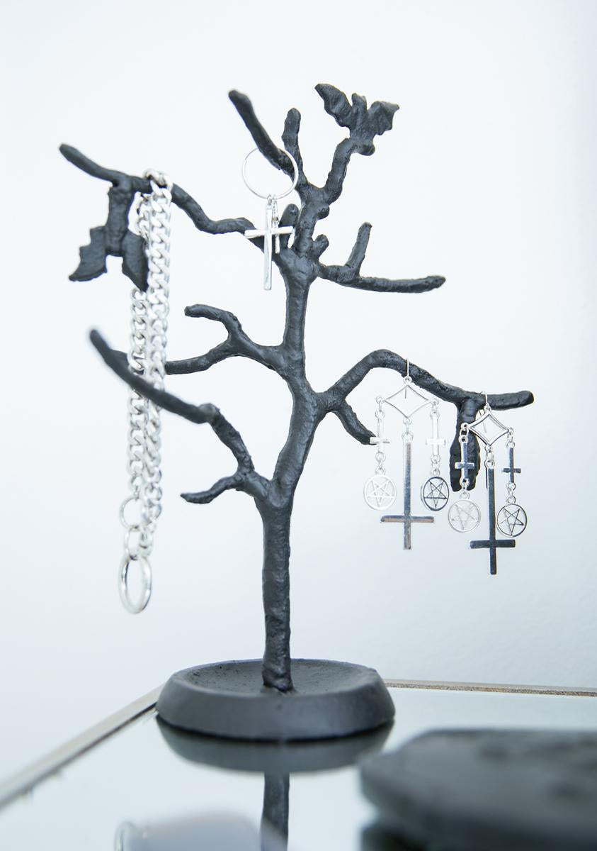 Dolls Home Bat Tree Jewelry Holder - Black – Dolls Kill