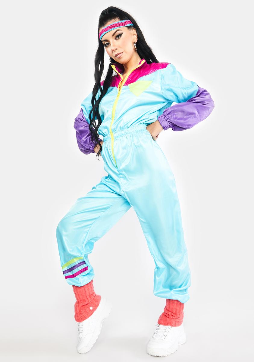 Halloween Awesome 80s Track Suit Costume – Dolls Kill