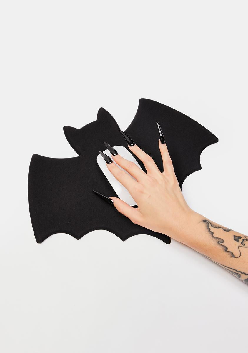 Dolls Home Bat Mouse Pad - Black – Dolls Kill