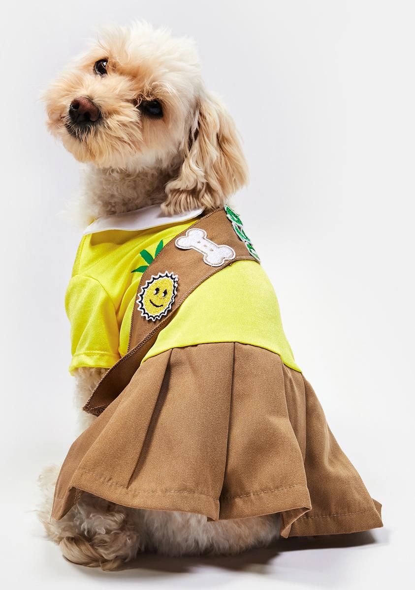 420 Weed Scout Dog Costume | Small