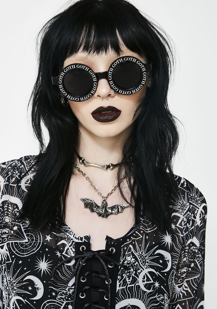 Goth Goth Sunglasses – Dolls Kill