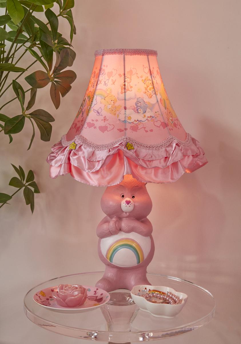 Dolls Kill x Care Bears Cheer Bear Table Lamp - Pink