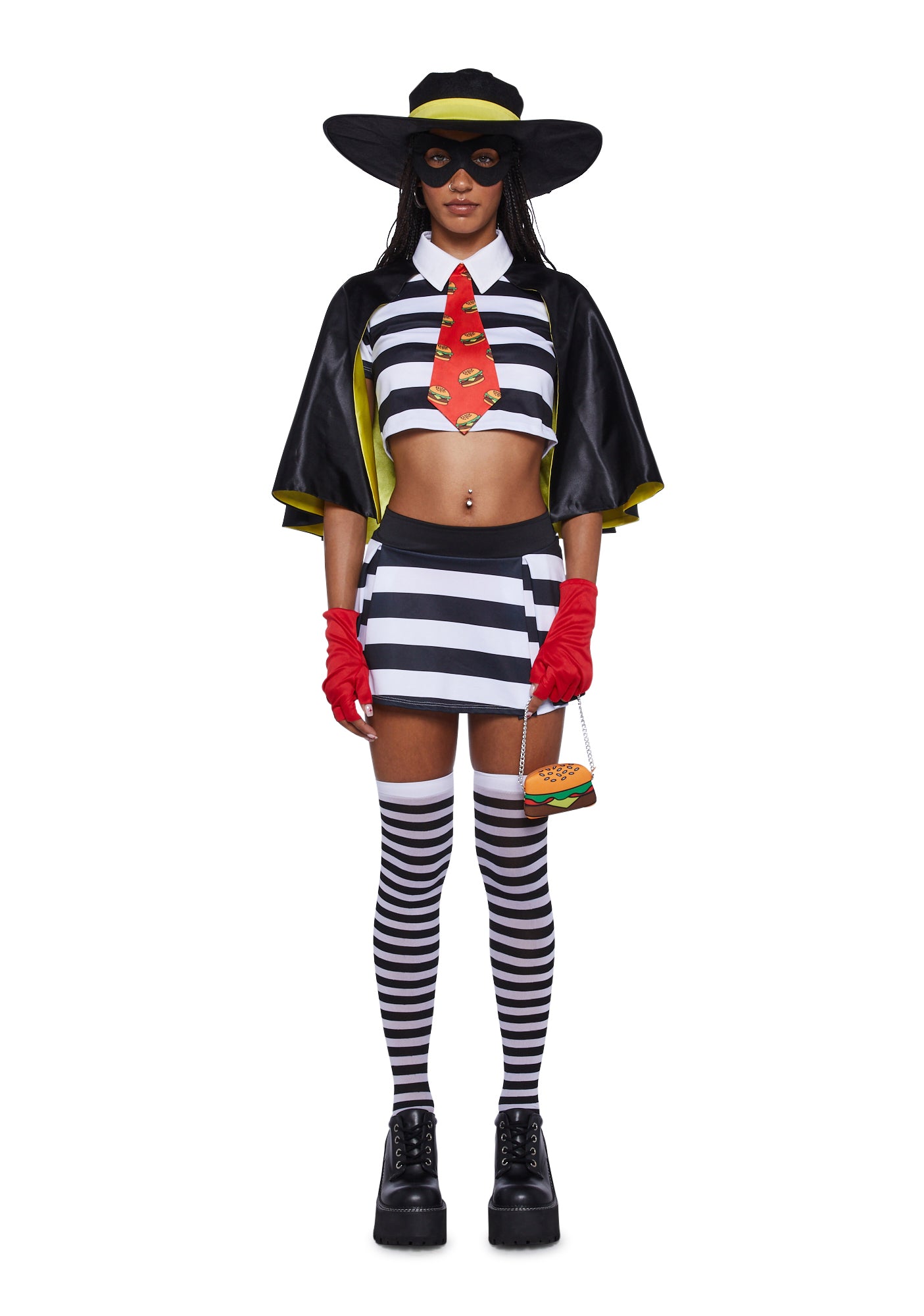 Burger Bandit McDonald's Halloween Costume Set – Dolls Kill