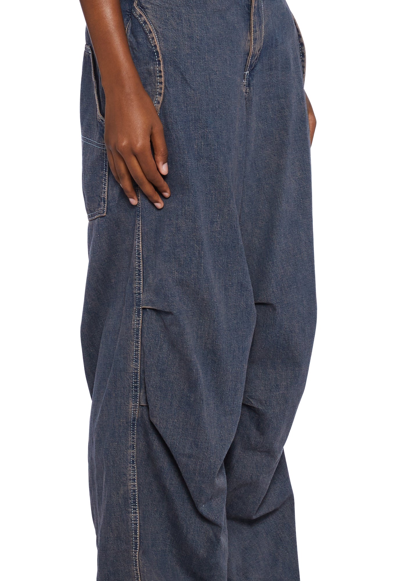 Toggles With Baggy - Dolls Kill Cargo – Pants Purple BDG