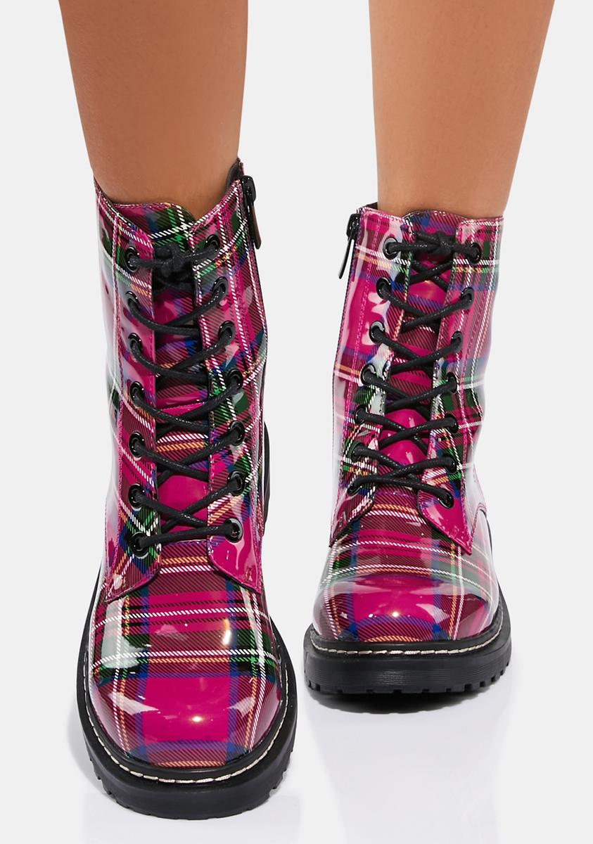 Betsey johnson combat boots online