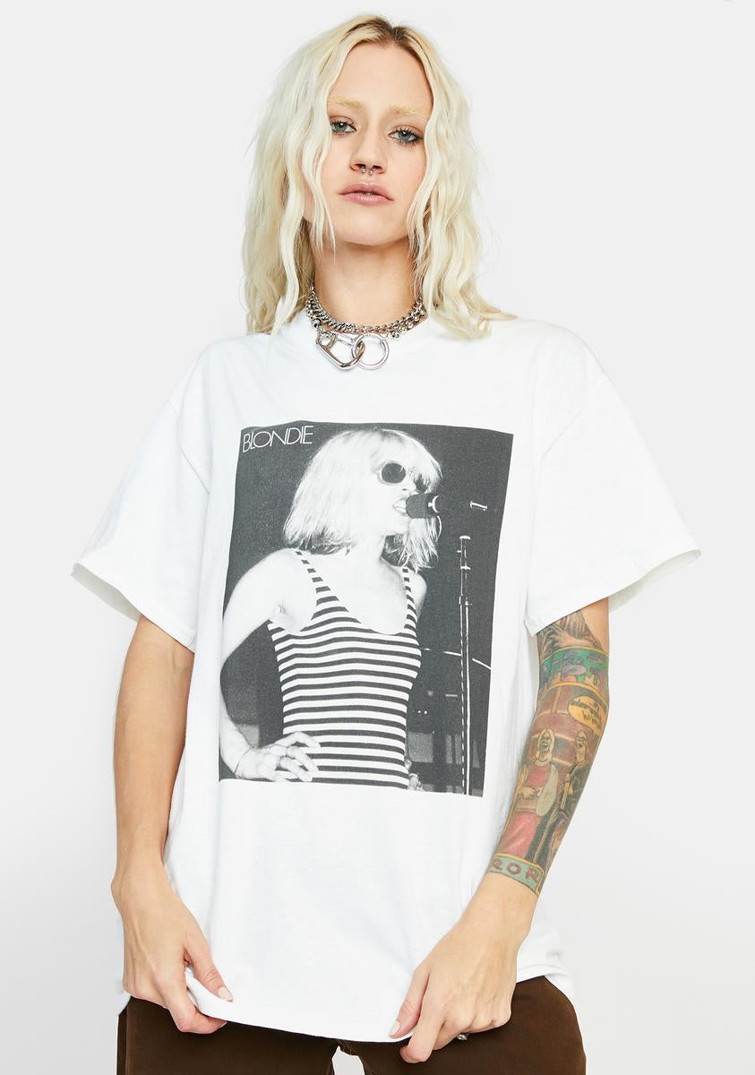 Daisy Street White Blondie Graphic Tee – Dolls Kill