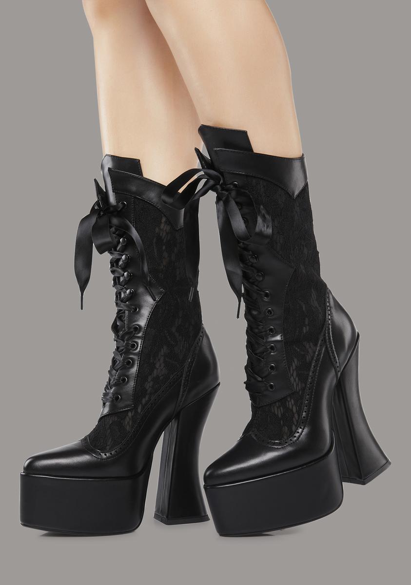 Deals Restless Angel Platform Boots