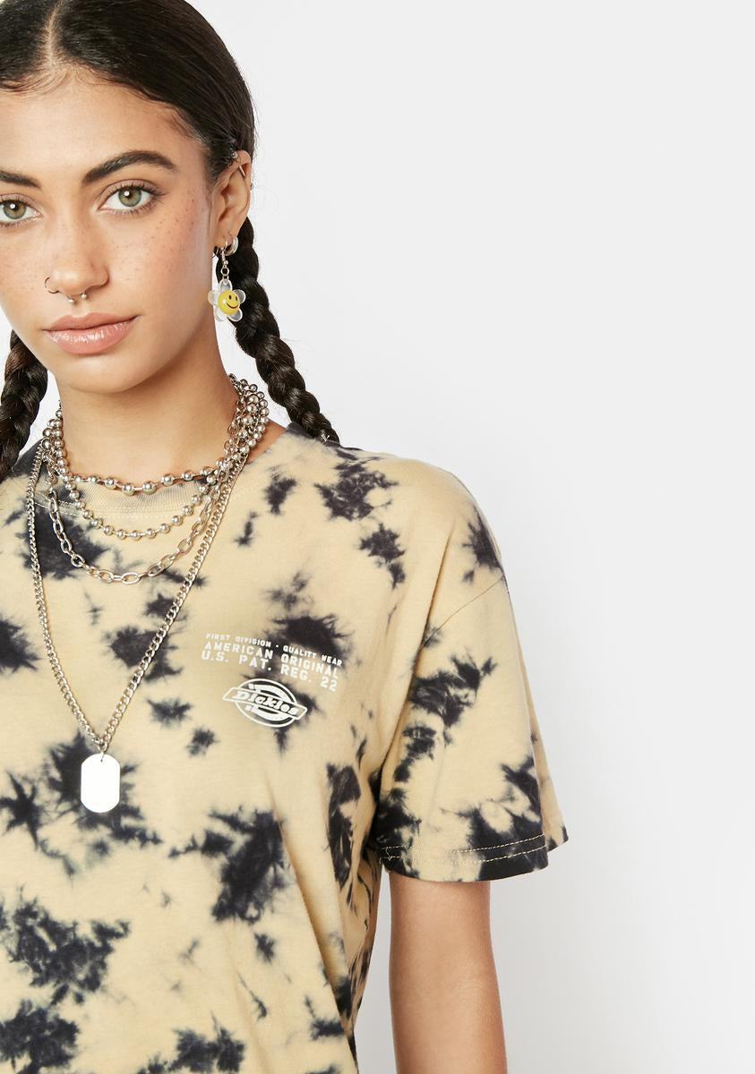 Dickies Girl Ginger Tie Dye Boyfriend Tee – Dolls Kill