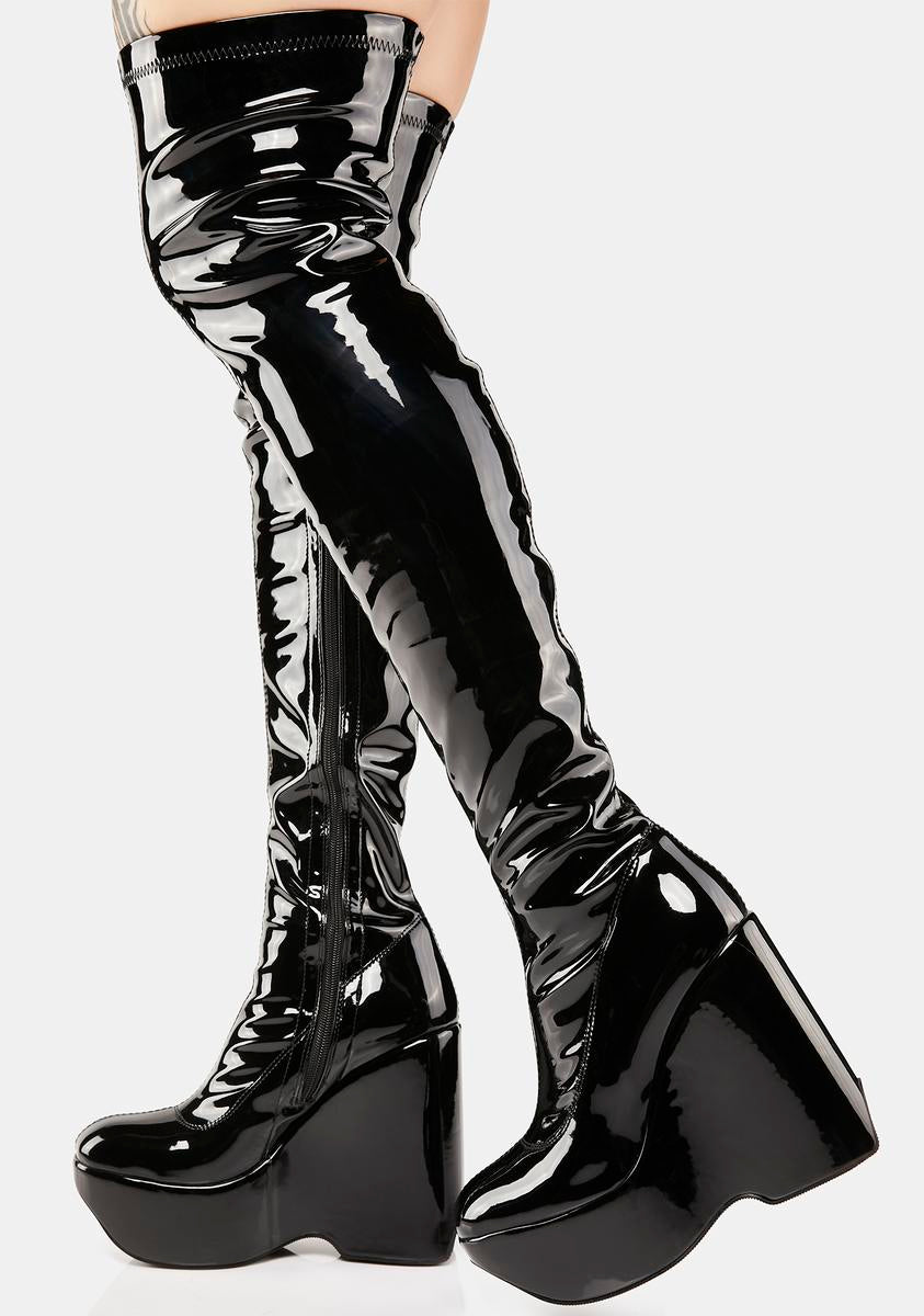 Thigh High LV boots  notoriously-fitted